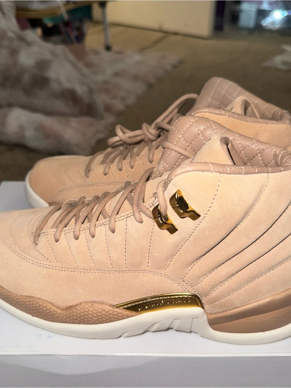 Air Jordan 12 Retro Vachetta Tan Metallic Gold | Women’s 9 | BRAND NEW